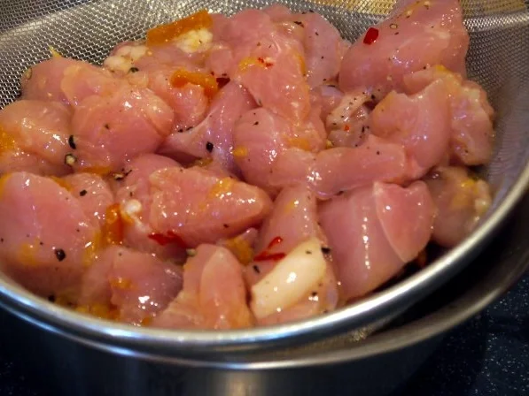 Orangen-Paprika-Huhn mit Süsskartoffelpüree - Rezept - Bild Nr. 6