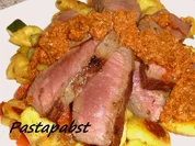 Gnocchi-Steak-Pfanne - Rezept