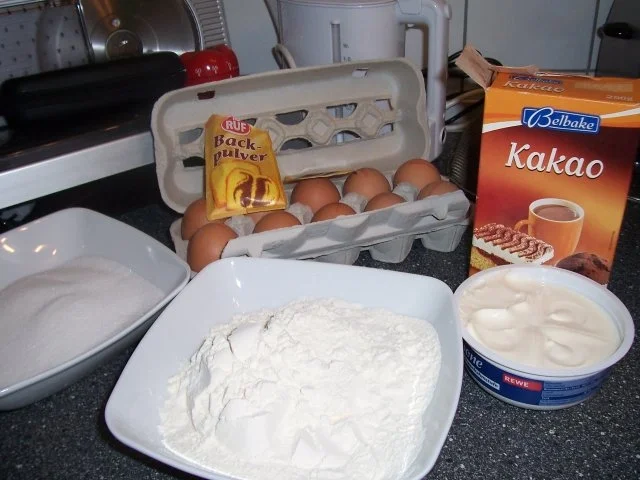 Kuchen Schoko-Birne-Mascarpone - Rezept - Bild Nr. 4