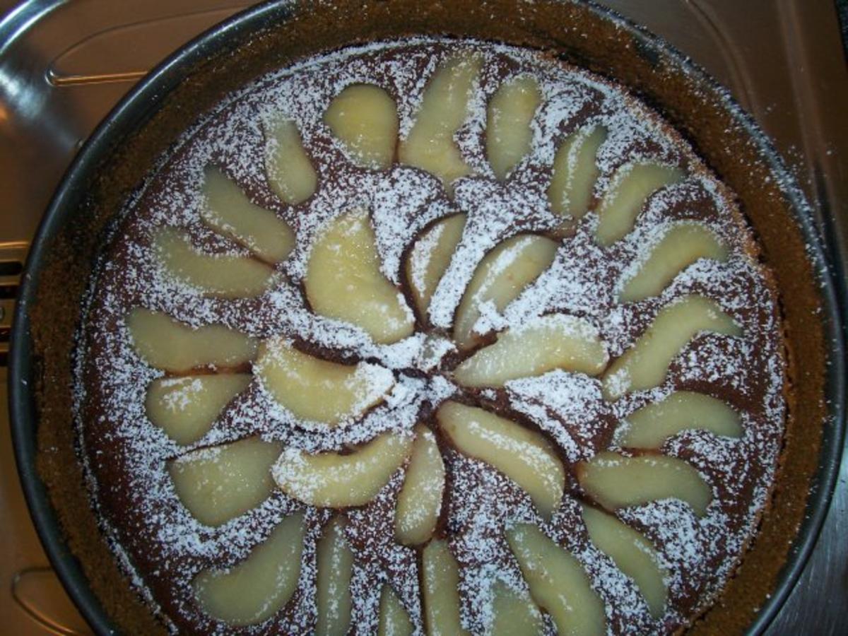 Kuchen Schoko-Birne-Mascarpone - Rezept - Bild Nr. 11