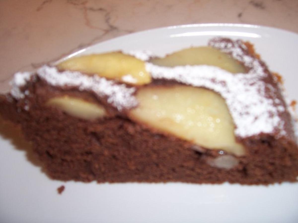 Kuchen Schoko-Birne-Mascarpone - Rezept - Bild Nr. 3