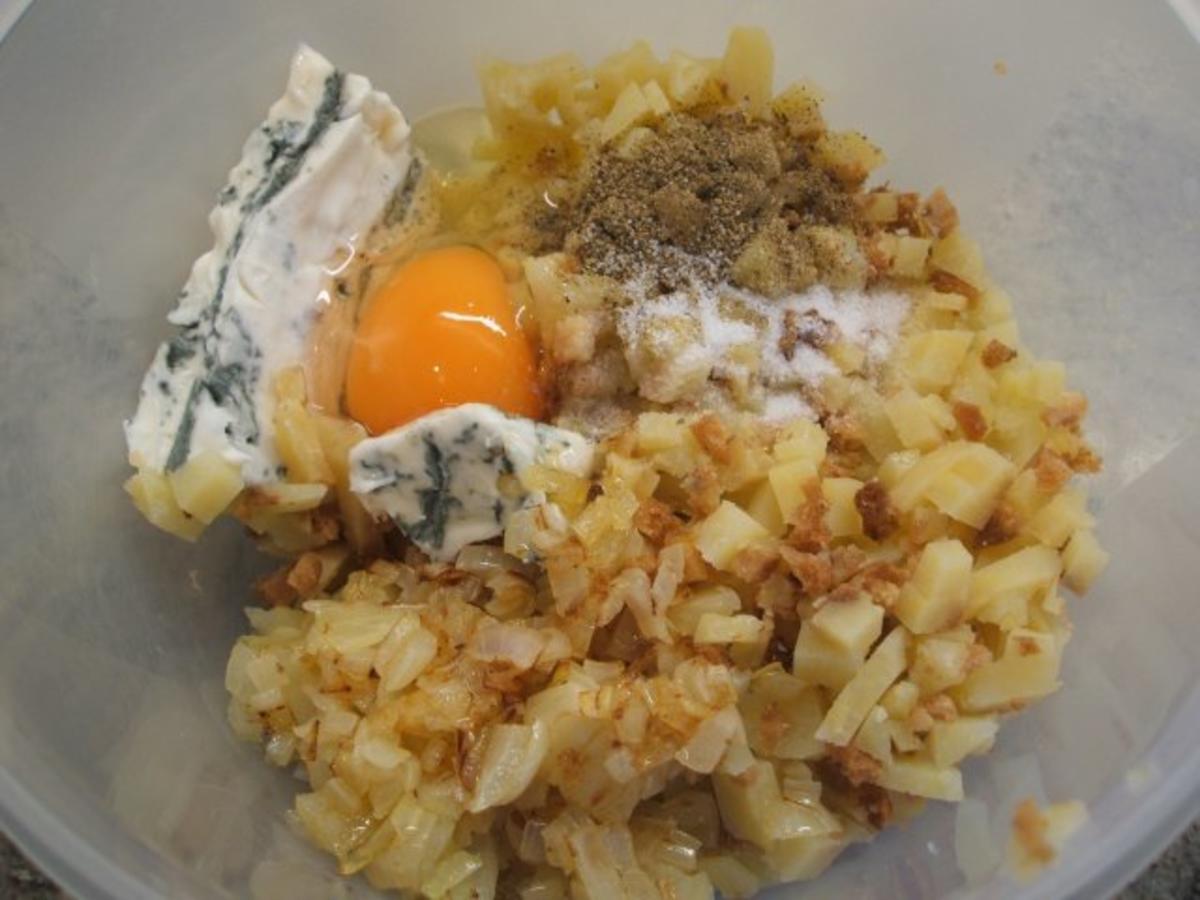 Pikantes Backen: Kartoffel-Käse-Waffeln - Rezept - Bild Nr. 4