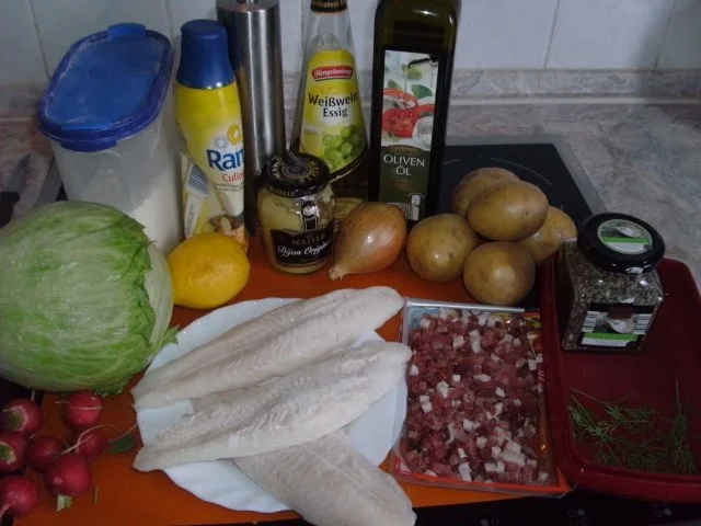 Fischfilet mit Speckwürfel - Rezept - Bild Nr. 2