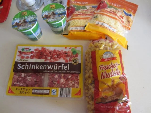 Rezept: Nudelauflauf 'Frei Schnauze' Bild Nr. 2 Nudelauflauf 'Frei Schnauze' - Rezept - Bild Nr. 2