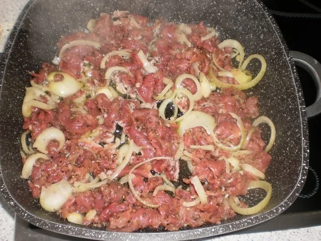 Gyros mit Tsatsiki und Tomatensalat - Rezept - Bild Nr. 10