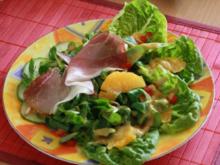 Salat mit Dijon-Senf-Dressing - Rezept