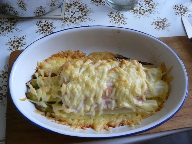 Spargel mit Lachs - Rezept