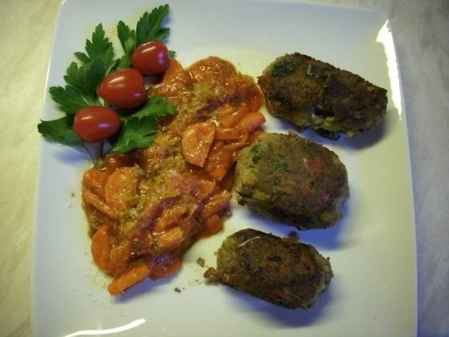 Bärlauchbällchen in Tomaten - Parmesansauce - Rezept - Bild Nr. 2