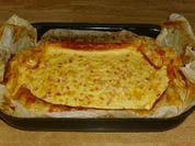 großes Schinken-Käse Schiffchen - Rezept