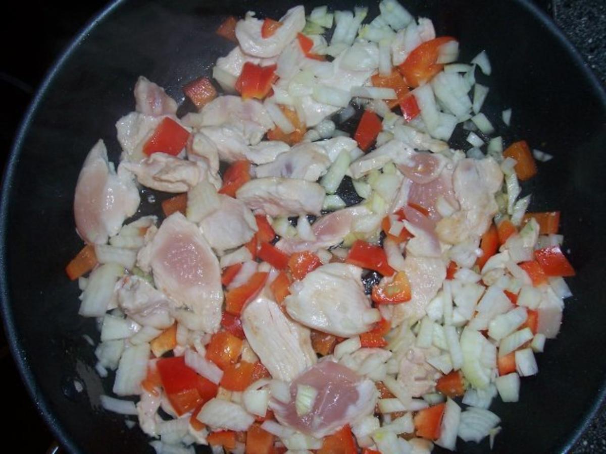 Chili-Knoblauch-Hähnchen, dazu Salat mit karamellisierten Karotten - Rezept - Bild Nr. 5