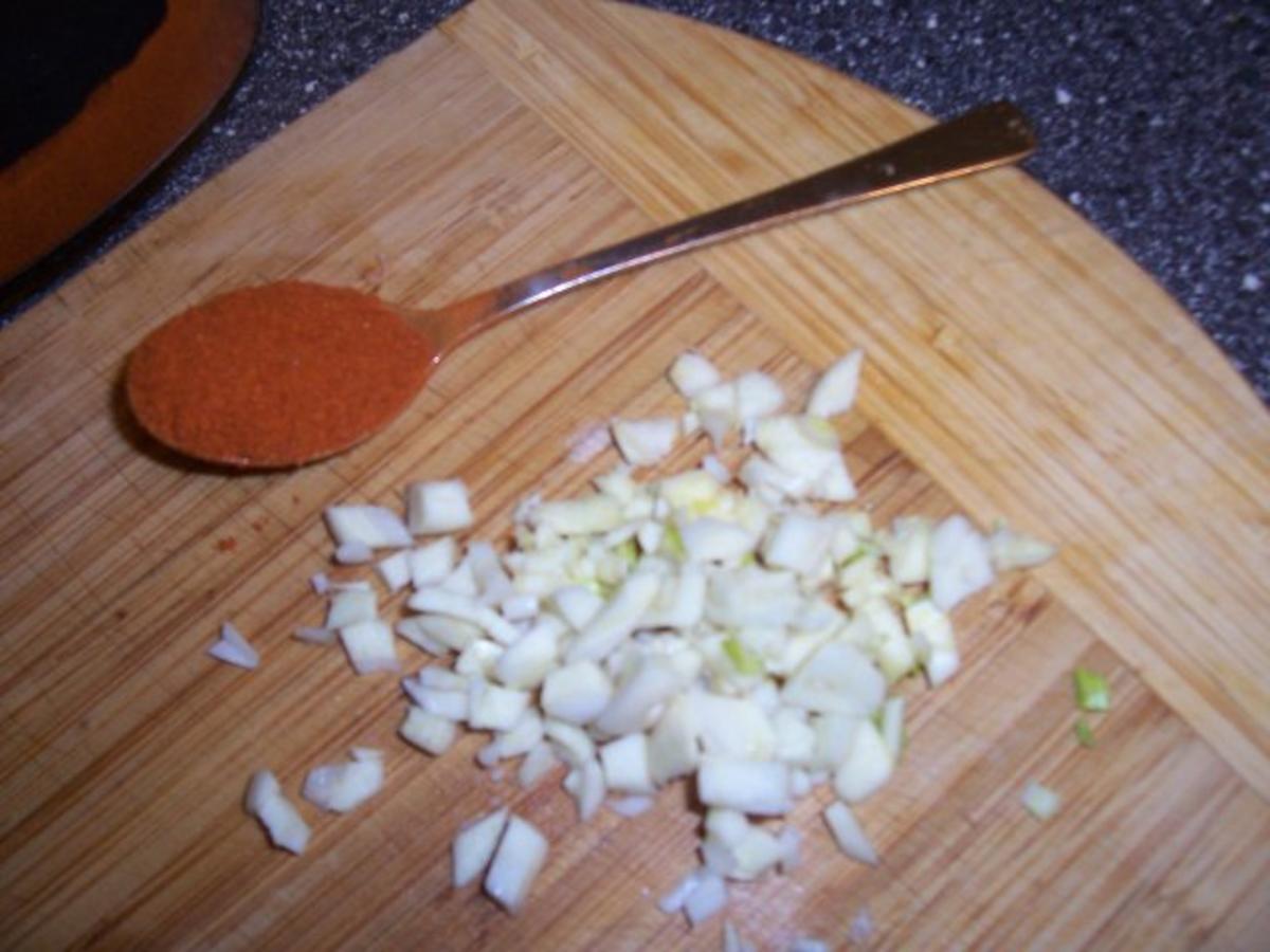 Chili-Knoblauch-Hähnchen, dazu Salat mit karamellisierten Karotten - Rezept - Bild Nr. 6