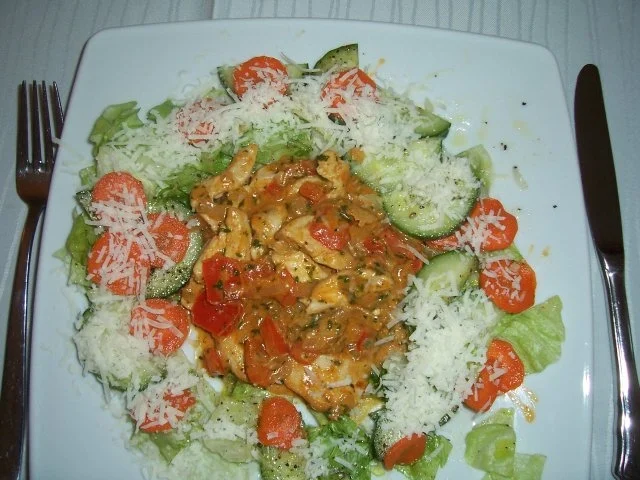 Chili-Knoblauch-Hähnchen, dazu Salat mit karamellisierten Karotten - Rezept - Bild Nr. 10