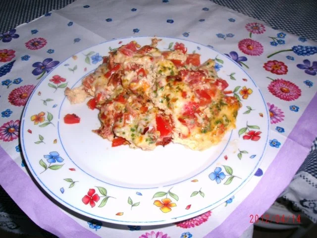 Rührei mit Paprika und Schinken - Rezept - Bild Nr. 7