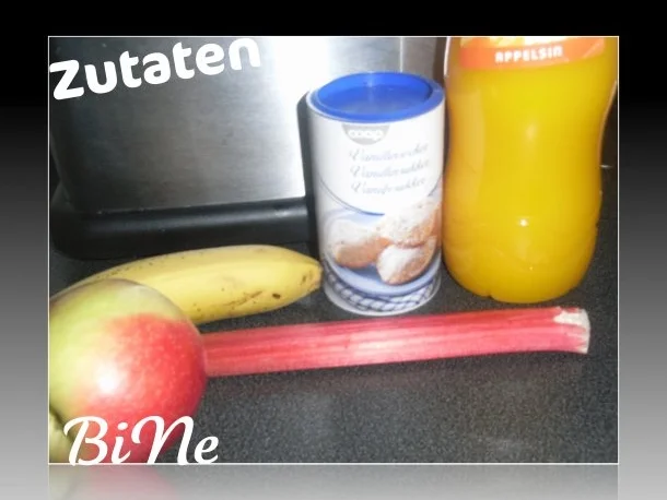 BiNe` S RHABARBER - SMOOTHIE - Rezept - Bild Nr. 2