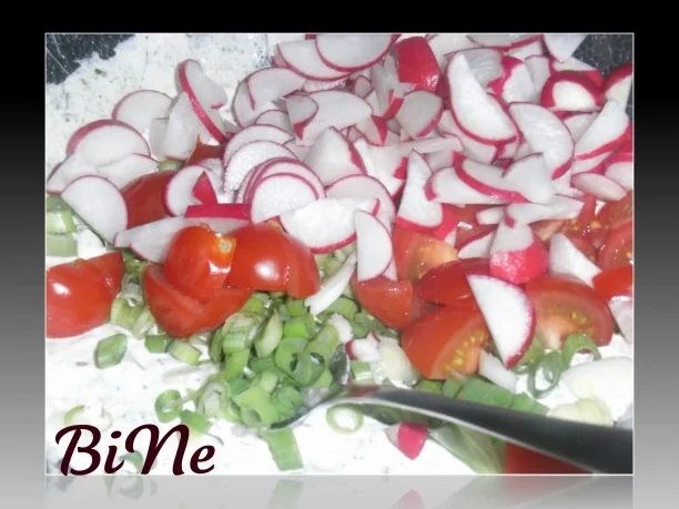 Rezept: BiNe` S FRUEHLINGSSALAT Bild Nr. 6 BiNe` S FRUEHLINGSSALAT - Rezept - Bild Nr. 6