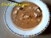 Feines Kartoffelgulasch a`la Jörg - Rezept
