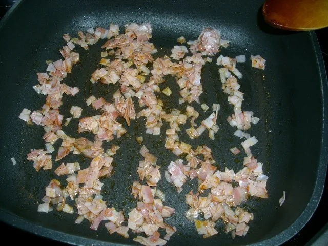 Tagliatelle mit Bärlauch-Schinken-Käsesoße - Rezept - Bild Nr. 3