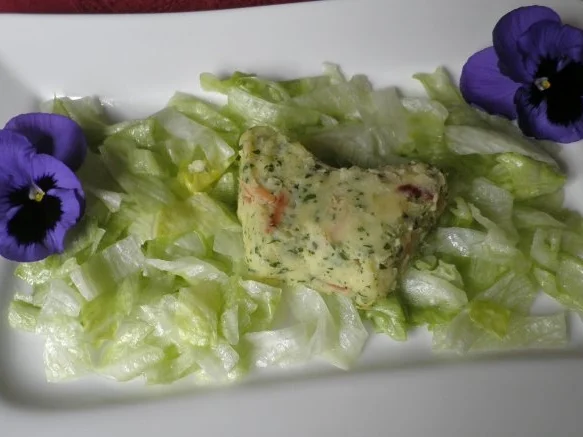 Schmetterling im Salatbeet - Rezept