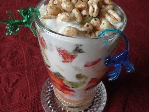 Rezepte für Kinder 14 : Frühstück aus dem Glas - Rezept