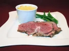 Roastbeef mit Kartoffelgratin - Rezept