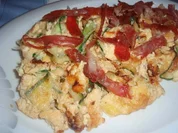 Zucchini-Omlett - Rezept