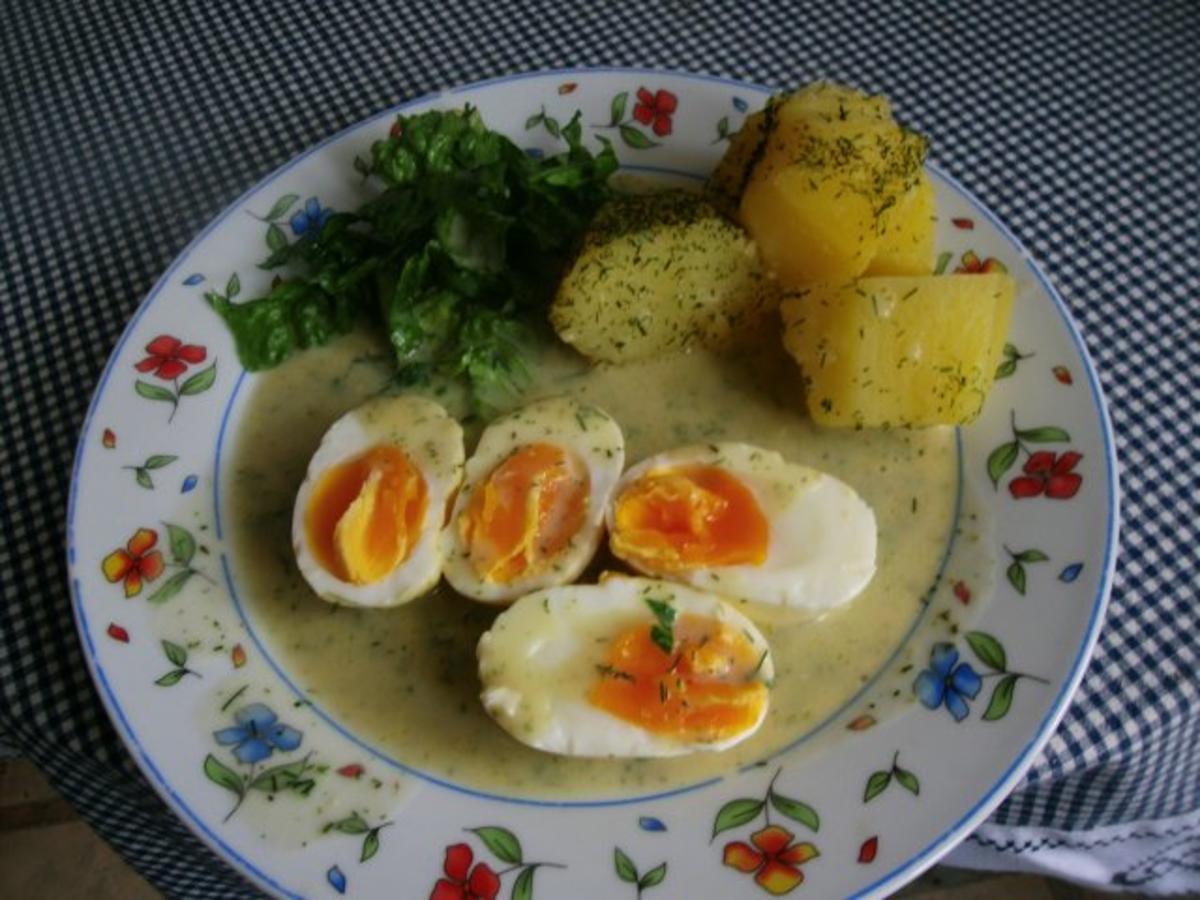 Eier in Dillsosse - Rezept - Bild Nr. 8