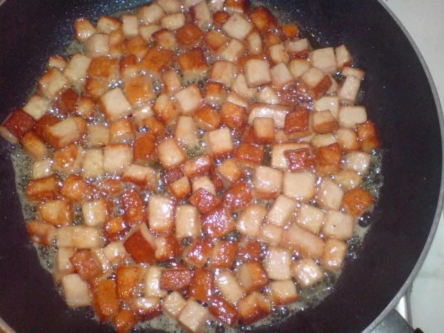 leberkäse-rosenkohl-geschnetzeltes nach jäger art - Rezept - Bild Nr. 3