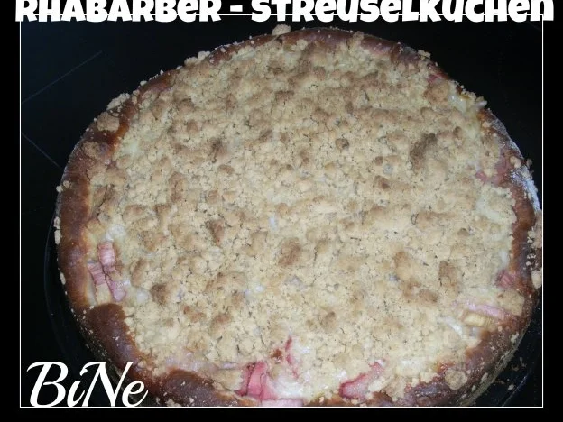 Rezept: BiNe` S RHABARBER - STREUSELKUCHEN Bild Nr. 13 BiNe` S RHABARBER - STREUSELKUCHEN - Rezept - Bild Nr. 13