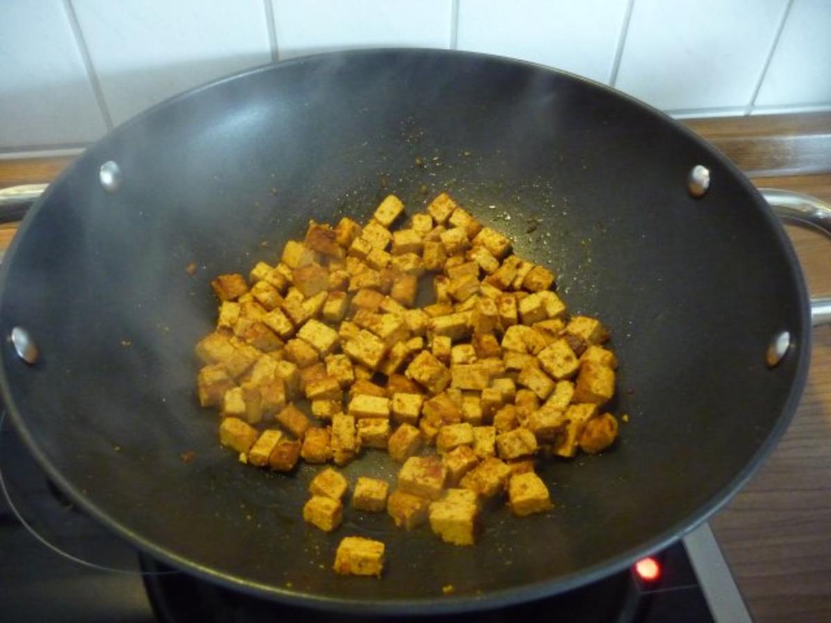 Fleischlos : Gemüsepfanne mit Tofu - Rezept - Bild Nr. 4