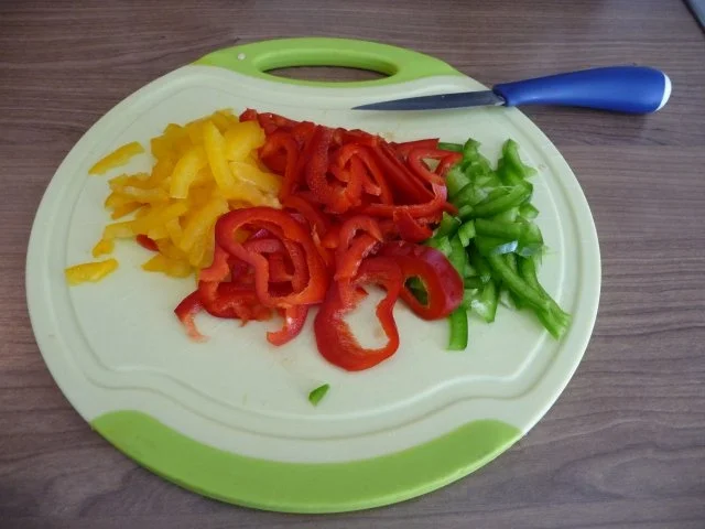 Rezept: Fleischlos : Gemüsepfanne mit Tofu Bild Nr. 5 Fleischlos : Gemüsepfanne mit Tofu - Rezept - Bild Nr. 5