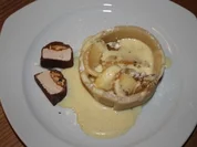 Bratapfel invers mit Vanillesauce - Rezept