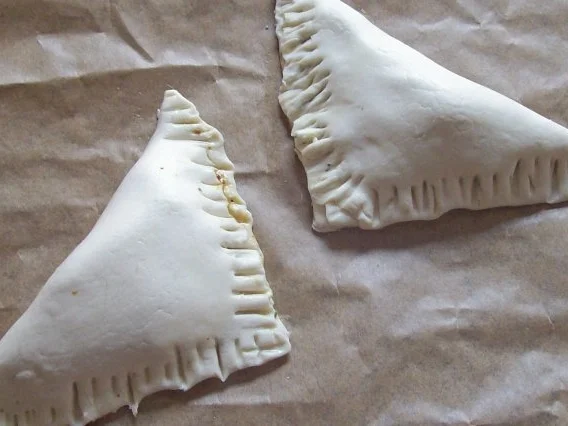 Vorspeise/Snack: Blätterteigtaschen mit Ziegenkäse und Weintrauben - Rezept - Bild Nr. 4