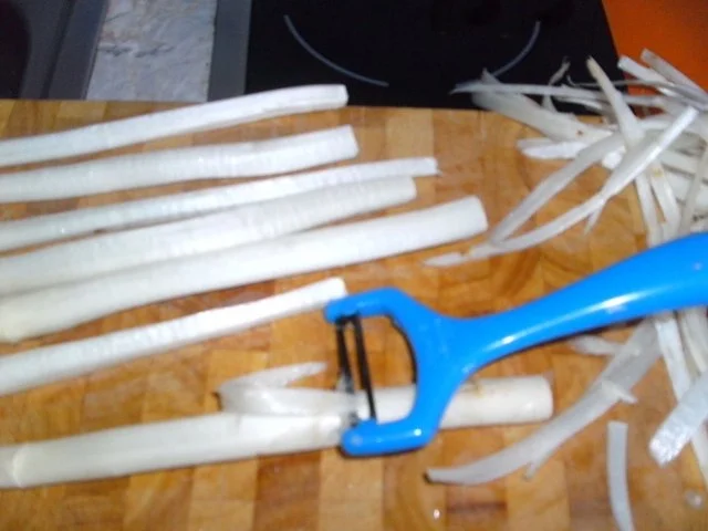 Rezept: Knusperfilets mit Risotto und frischem Spargel Bild Nr. 7 Knusperfilets mit Risotto und frischem Spargel - Rezept - Bild Nr. 7