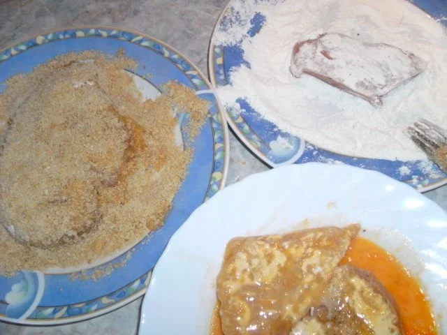 Rezept: Knusperfilets mit Risotto und frischem Spargel Bild Nr. 5 Knusperfilets mit Risotto und frischem Spargel - Rezept - Bild Nr. 5