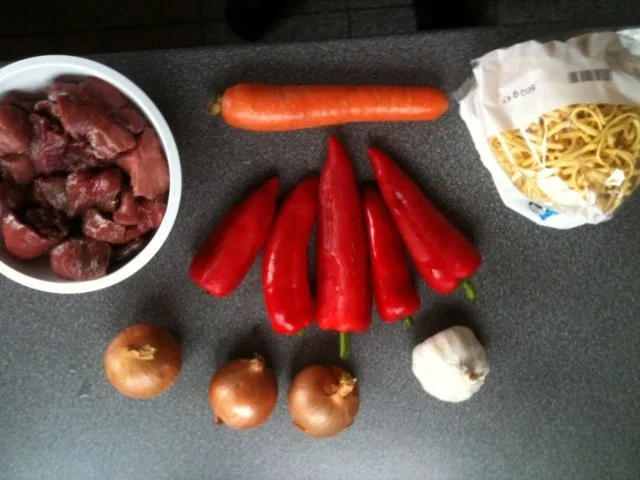 Rezept: Paprika-Rahm-Gulasch Bild Nr. 2 Paprika-Rahm-Gulasch - Rezept - Bild Nr. 2