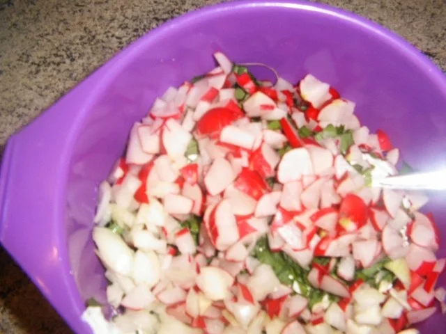 Folienkartoffeln mit Radieschen -Bärlauchquark - Rezept - Bild Nr. 6