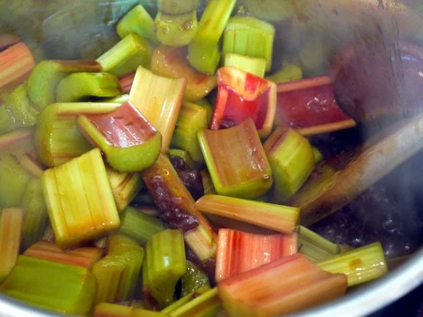 Rezept: Rhabarber-Quark-Mousse Bild Nr. 4 Rhabarber-Quark-Mousse - Rezept - Bild Nr. 4