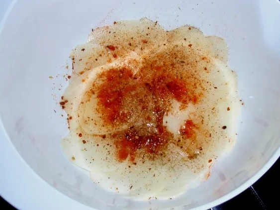 Rezept: Spargel-Lachs-Kartoffel-Gratin Bild Nr. 3 Spargel-Lachs-Kartoffel-Gratin - Rezept - Bild Nr. 3