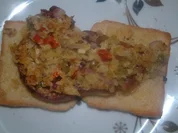 Schnitzeltoast mit Chipshülle - Rezept