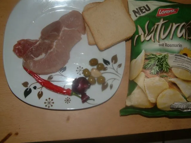 Schnitzeltoast mit Chipshülle - Rezept - Bild Nr. 2