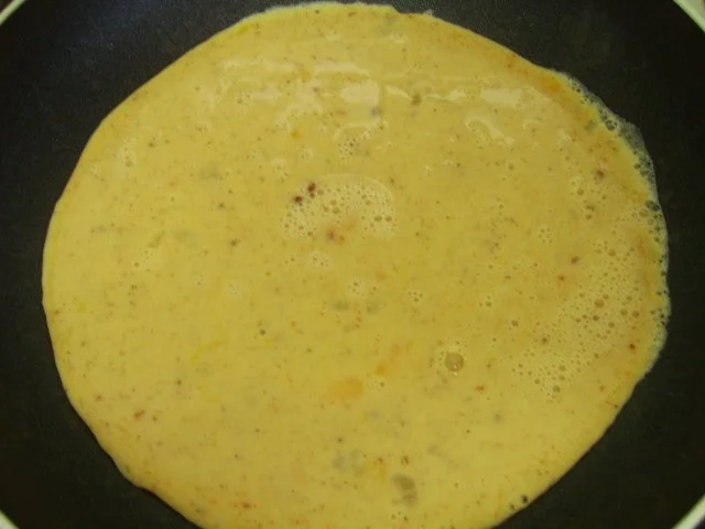 Rezept: Deftiges Frühstück: Rührei mit Bacon Bild Nr. 3 Deftiges Frühstück: Rührei mit Bacon - Rezept - Bild Nr. 3