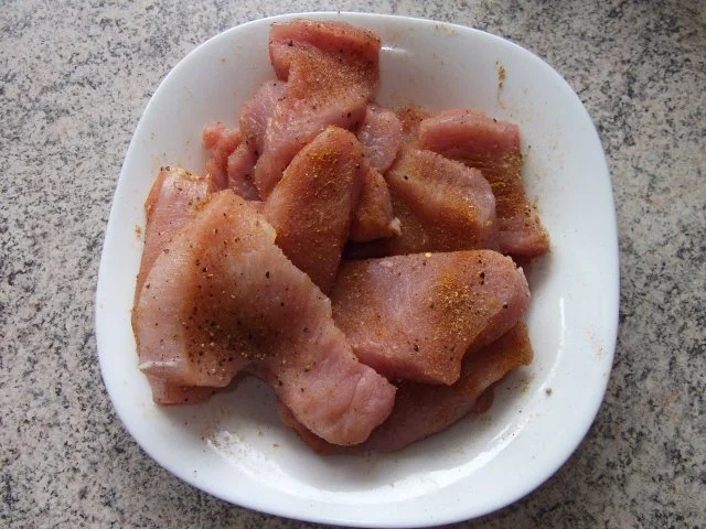 Rezept: Puten-spieße Dieter´s Art Bild Nr. 3 Puten-spieße Dieter´s Art - Rezept - Bild Nr. 3