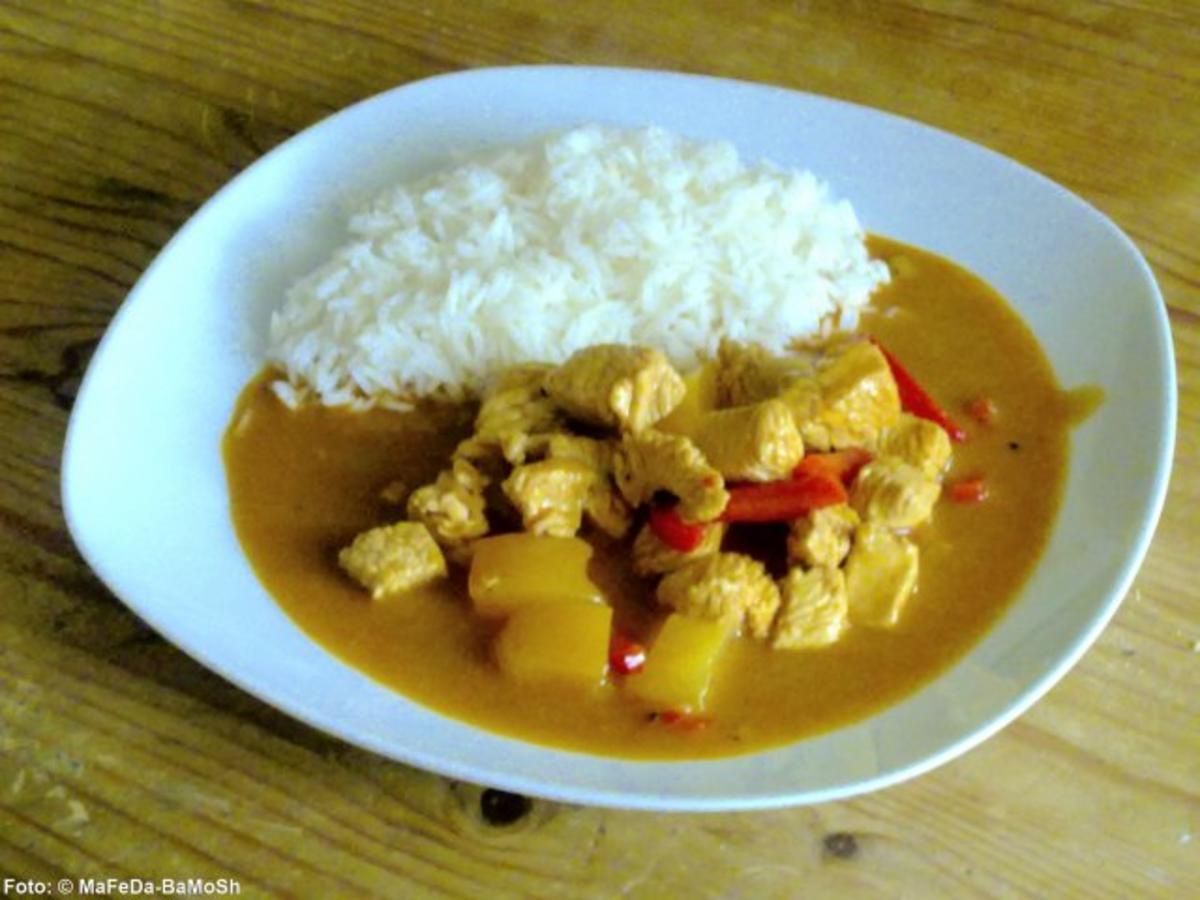 Fruchtiges Putencurry - Rezept mit Bild - kochbar.de