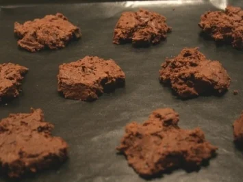 Double Chocolate Cookies - Echte Schokoladen Kekse - Rezept