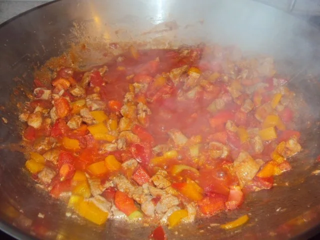 Lammfleisch mit Paprika - Rezept - Bild Nr. 4