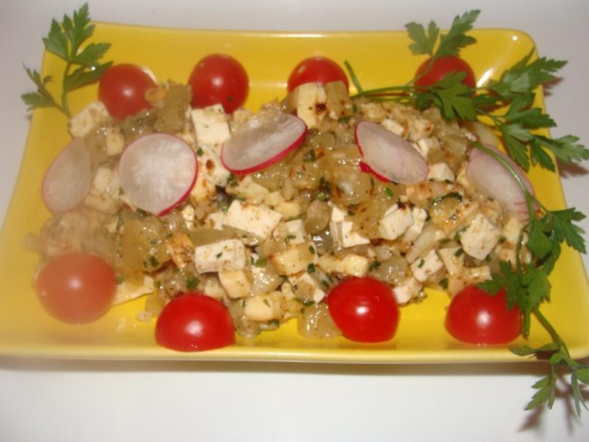 Abendbrot : Stinker- Quartett-Käsesalat mit Musik - Rezept - Bild Nr. 2