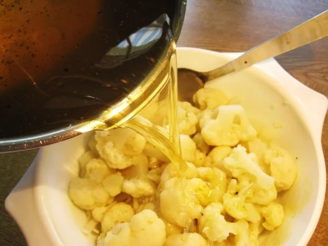 Rezept: Blumenkohlsalat süß-sauer Bild Nr. 4 Blumenkohlsalat süß-sauer - Rezept - Bild Nr. 4