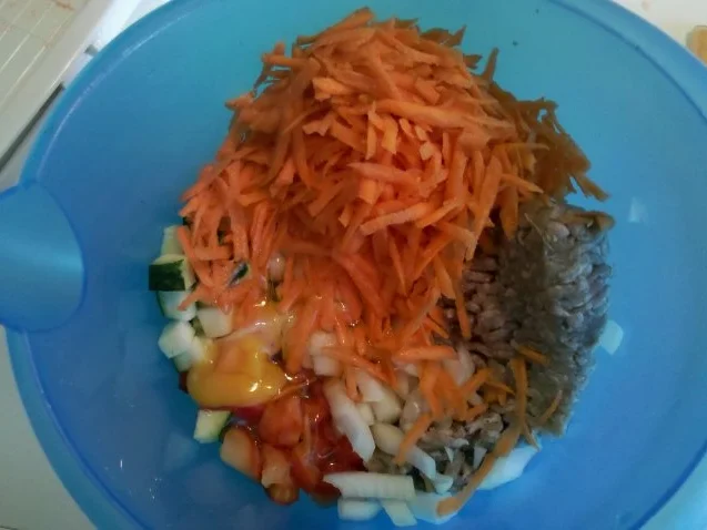 Rezept: Hackfleisch: Hackfleischbraten â la Gudrun Bild Nr. 3 Hackfleisch: Hackfleischbraten â la Gudrun - Rezept - Bild Nr. 3