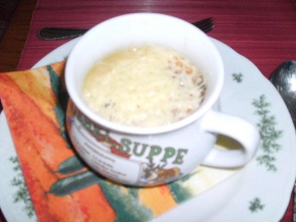 Französische Zwiebelsuppe - Rezept