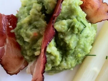 Spargel mit Erbsen-Kartoffel-Pürre - Rezept - Bild Nr. 5